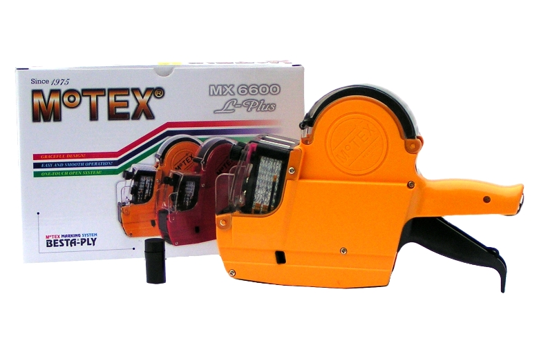 Etiketovací kleště MoTEX MX-6600 L-PLUS - dvouřádkové