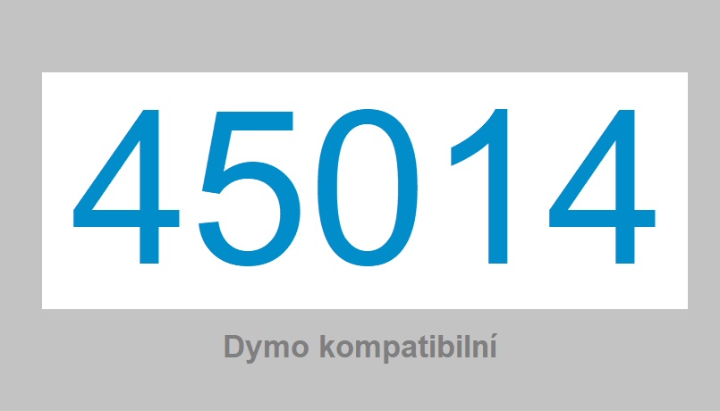 Kompatibilní páska s Dymo 45014, S0720540, 12mm x 7m
