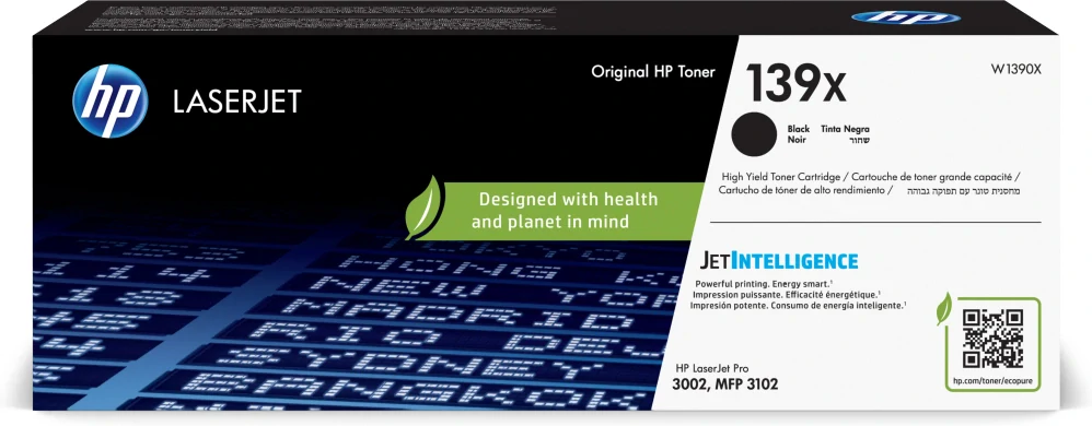 HP 139X (W1390X) black original