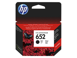 HP 652 black (F6V25AE) original