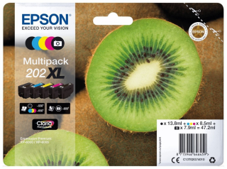 Epson 202XL multipack (BkCMY) originál