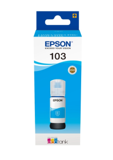 Epson 103 azurový originální inkoust