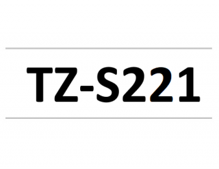 Kompatibilní páska s Brother TZ-S221 / TZe-S221, 9mm x 8m