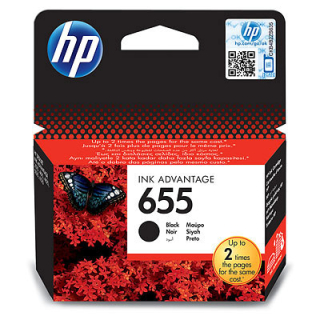 HP 655 (HP CZ109AE) black Originál 14 ml
