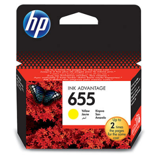 HP 655 (HP CZ112AE) yellow Originál 12 ml