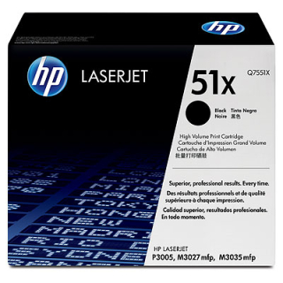 HP Q7551X (HP 51X) black Originál